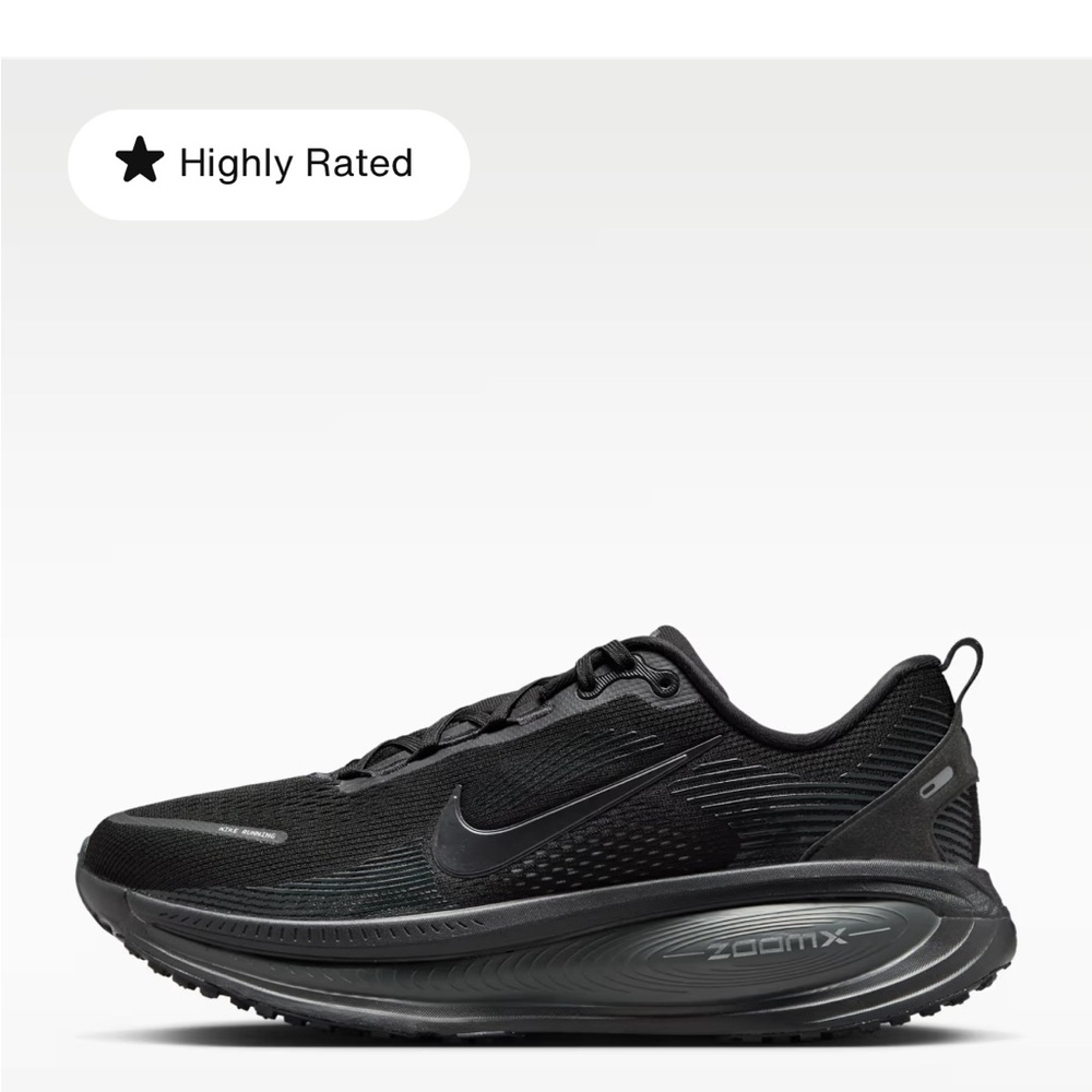 W 9/ M 7.5 Nike Vomero 18 'Black Smoke Grey' Zoomx - Picture 7 of 8